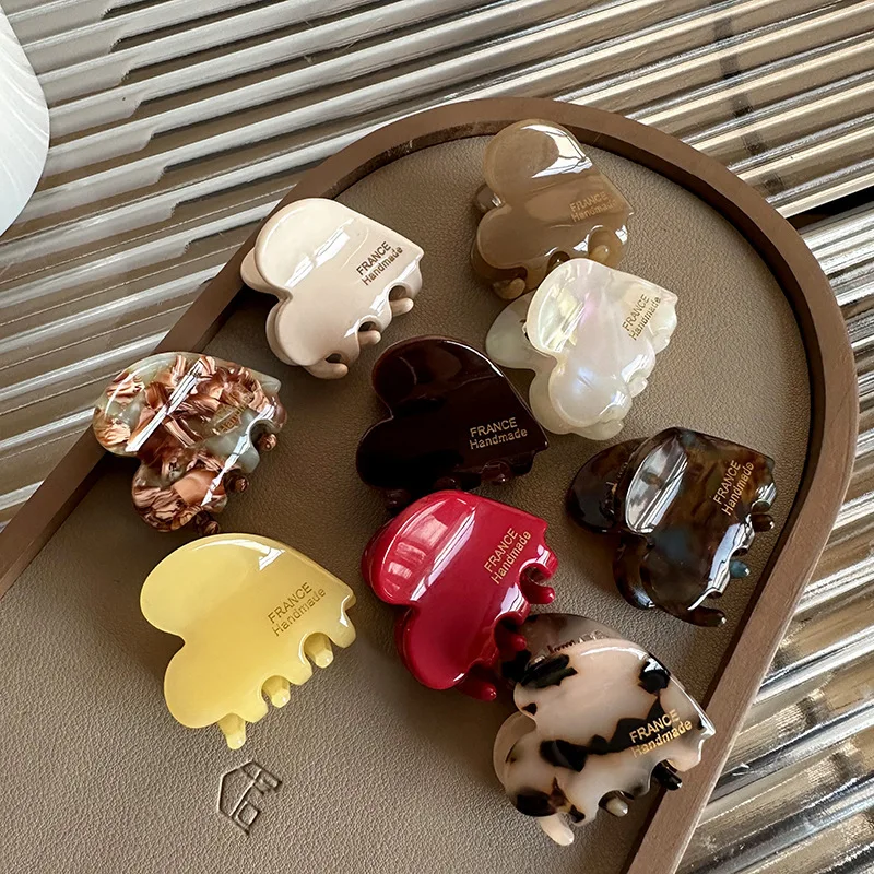 Travel Accessories For Girls - Küçük Saç Tokası Asetat Saç Klipsleri