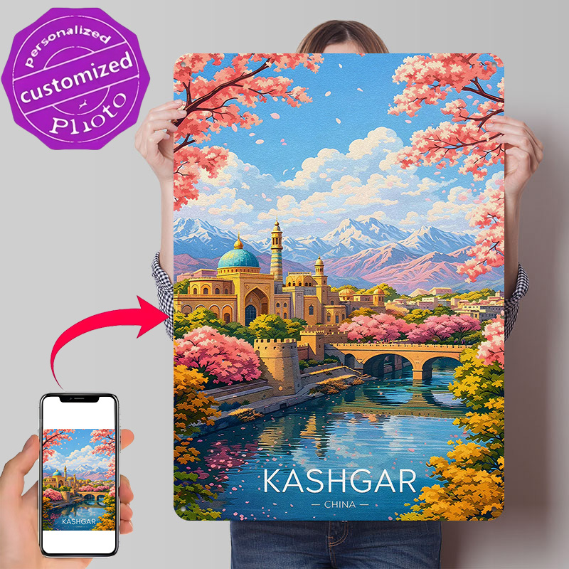 Travel Accessories To 3D Print - Kaşgar Çin Seyahat 3D Doku Baskılı