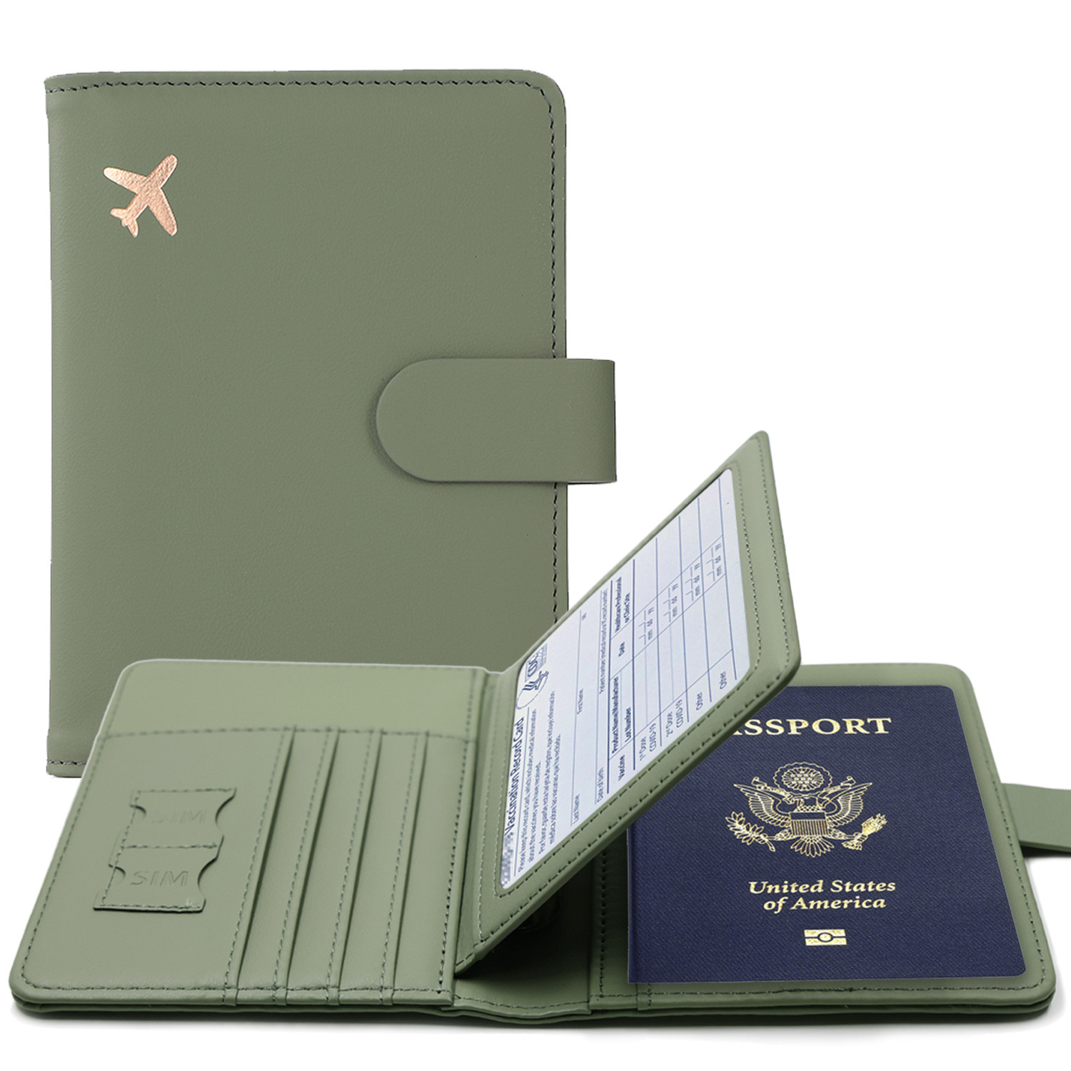 Passport Holder Rfid - RFID Pasaport Kılıfı Pasaport Tutucu Çok