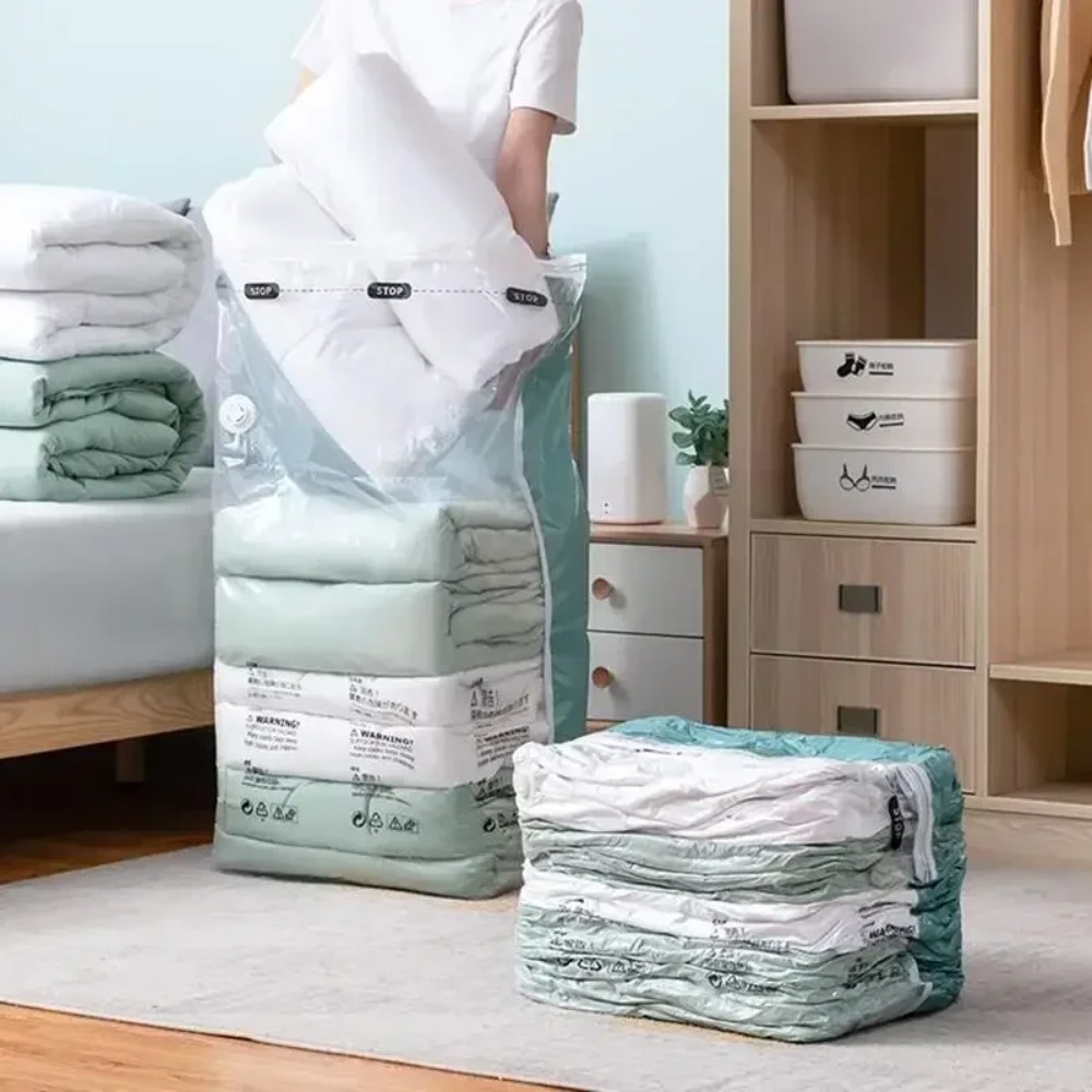 Compression Bag Vacuum - 1 Adet Büyük Vakumlu Saklama Torbası