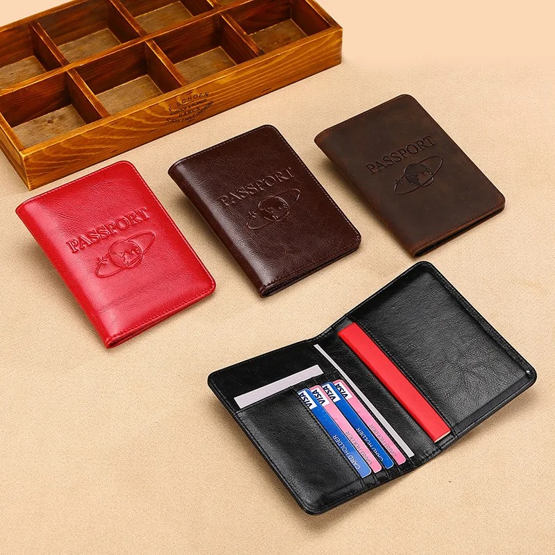 Unisex Hakiki Deri Pasaport Ka - Passport Holder Rfid incelemesi ve fiyatı