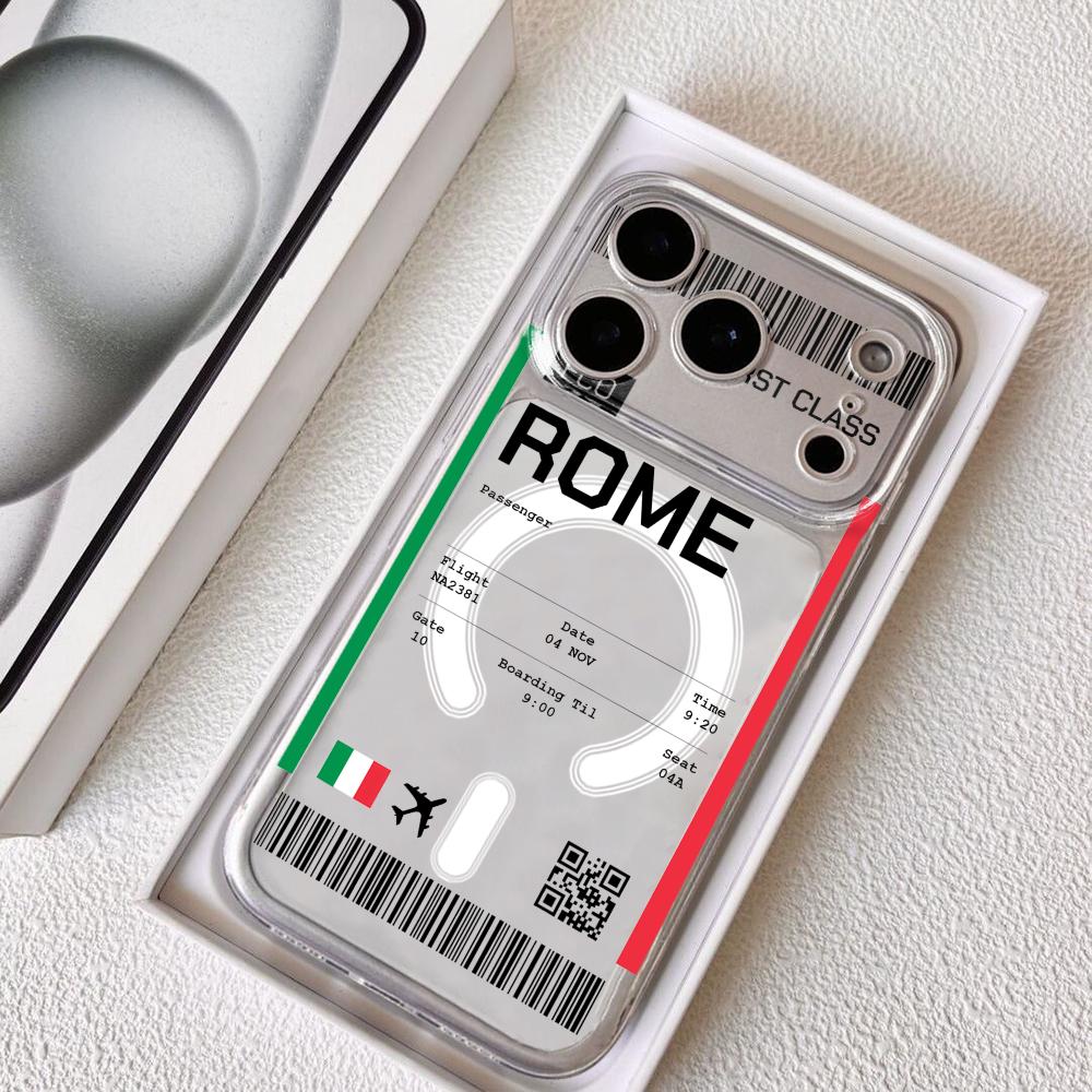 İtalya Uçak Bileti Desenli iPh - Travel Accessories Iphone incelemesi ve fiyatı