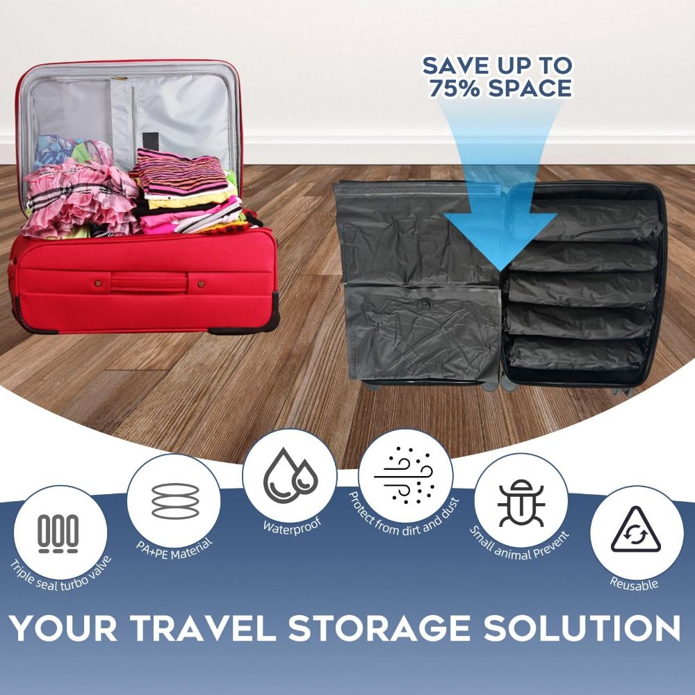 Yeni Yeniden Kullanılabilir El - Compression Bag Vacuum incelemesi ve fiyatı