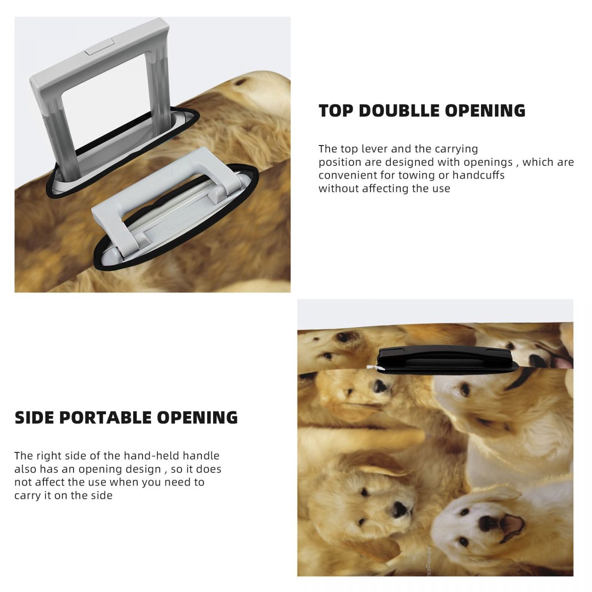 Altın Köpek Bavul Kapağı Hayva - Travel Accessories To 3D Print incelemesi ve fiyatı