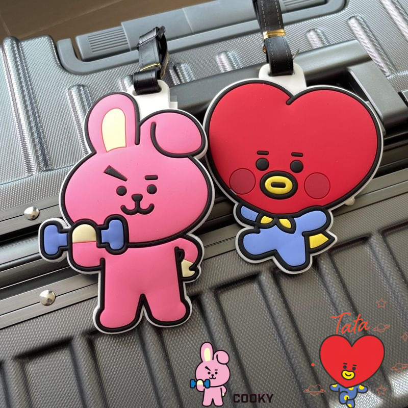 BT21 çizgi film sevimli anahta - Travel Accessories International incelemesi ve fiyatı
