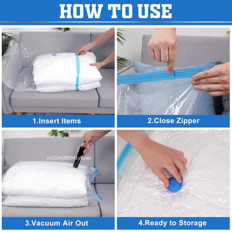 1/3/5 adet vakumlu torba ve po - Compression Bag Vacuum incelemesi ve fiyatı