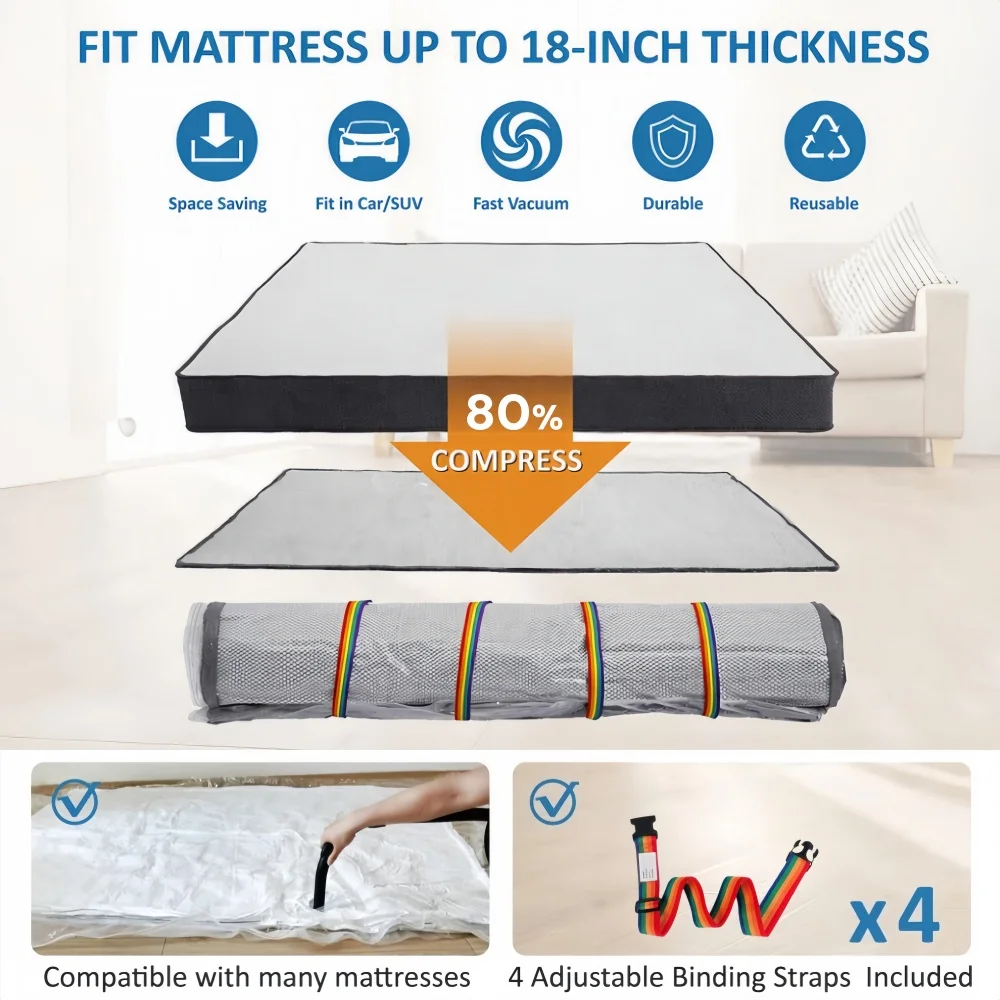 King Boy Yatak Taşıma ve Sakla - Compression Bag Vacuum incelemesi ve fiyatı