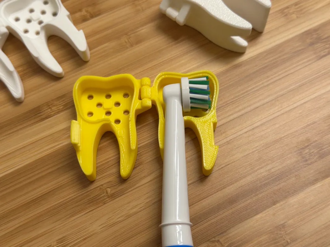 3D Baskılı Sevimli Diş Şekilli - Travel Accessories To 3D Print incelemesi ve fiyatı