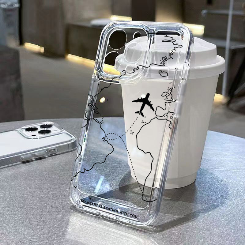 Seyahat Temalı Uçak Rota Desen - Travel Accessories Iphone incelemesi ve fiyatı