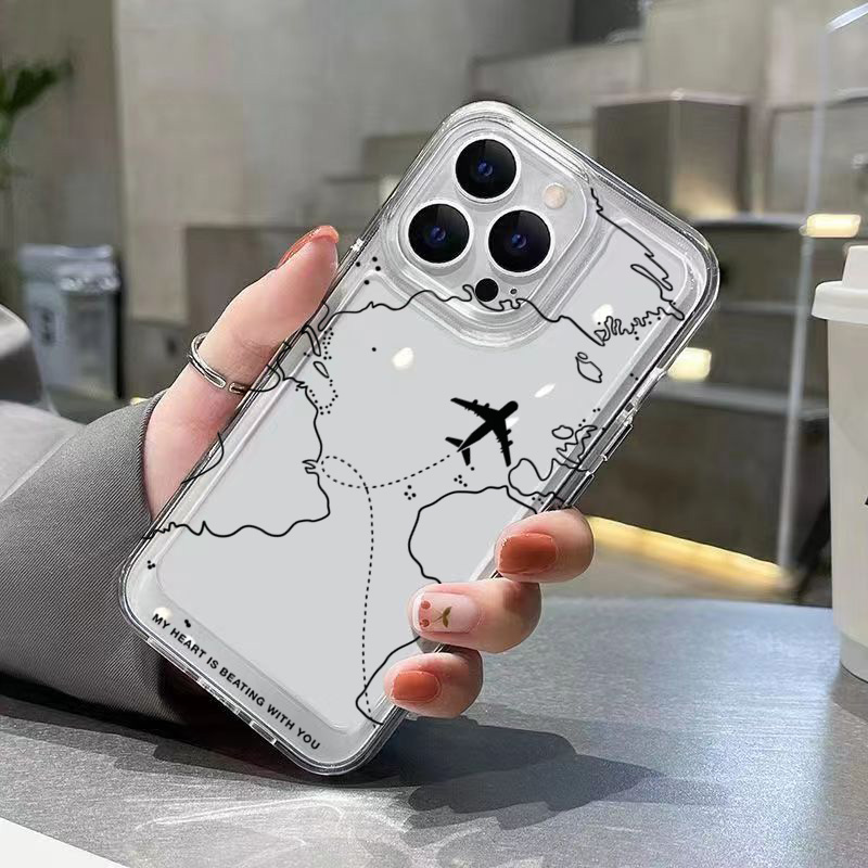 Seyahat Temalı Uçak Rota Desen - Travel Accessories Iphone incelemesi ve fiyatı