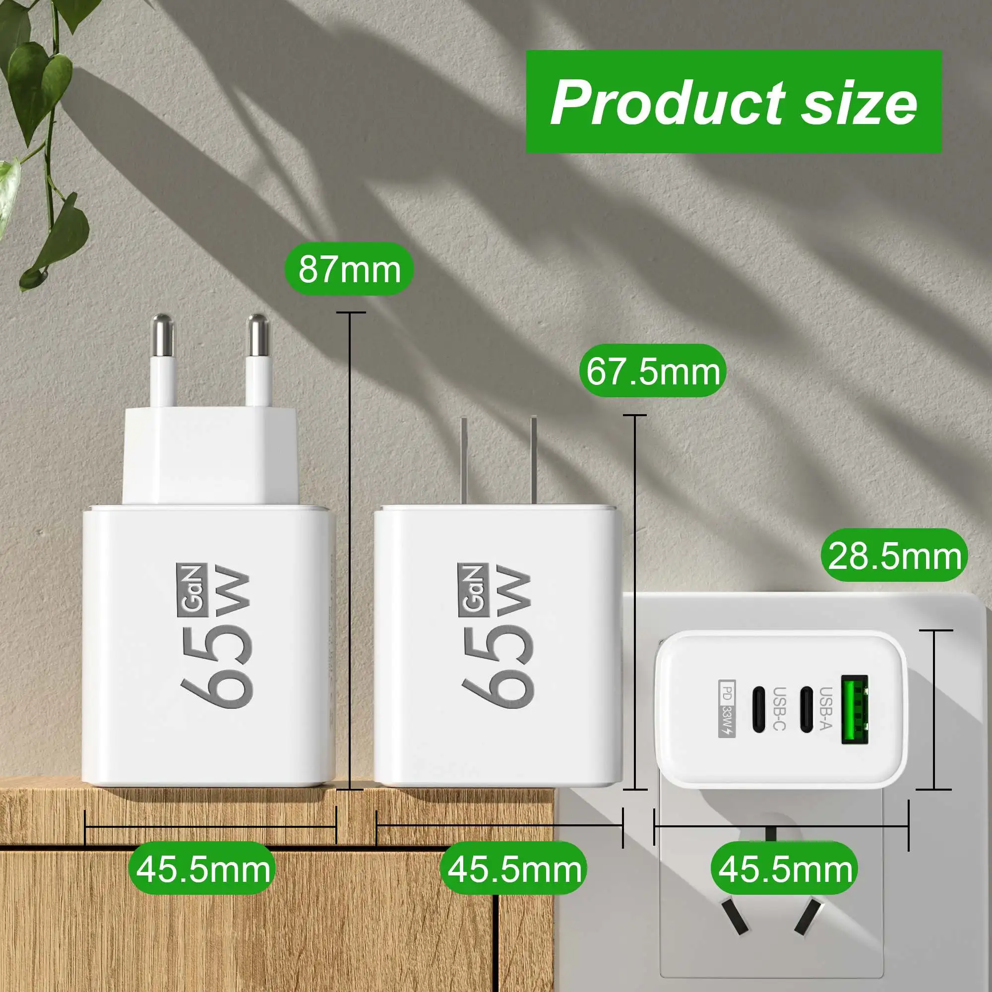 Katlanabilir 65W GaN 3 Bağlant - Travel Accessories Iphone incelemesi ve fiyatı