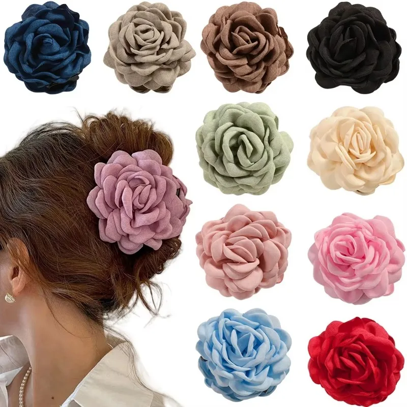 Fransız kumaş gül çiçek saç pe - Travel Accessories For Girls incelemesi ve fiyatı