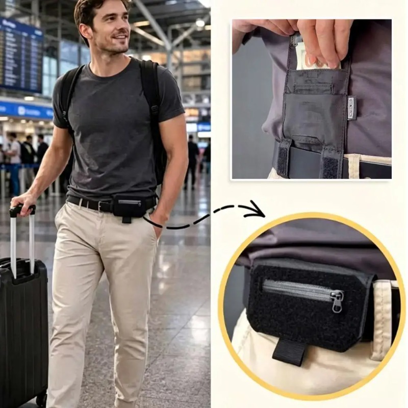 Taşınabilir Bel Çantası Cüzdan - Passport Holder Rfid incelemesi ve fiyatı