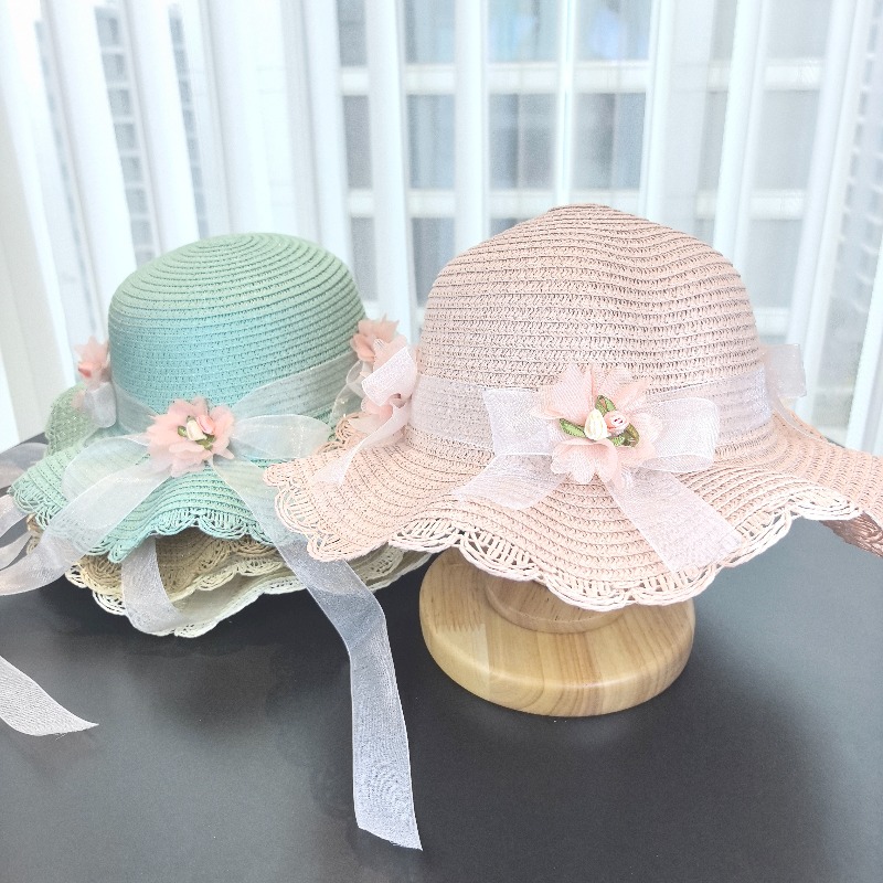 Kızlar 2 adet Hasır Şapka Düz  - Travel Accessories For 4 Year Old incelemesi ve fiyatı
