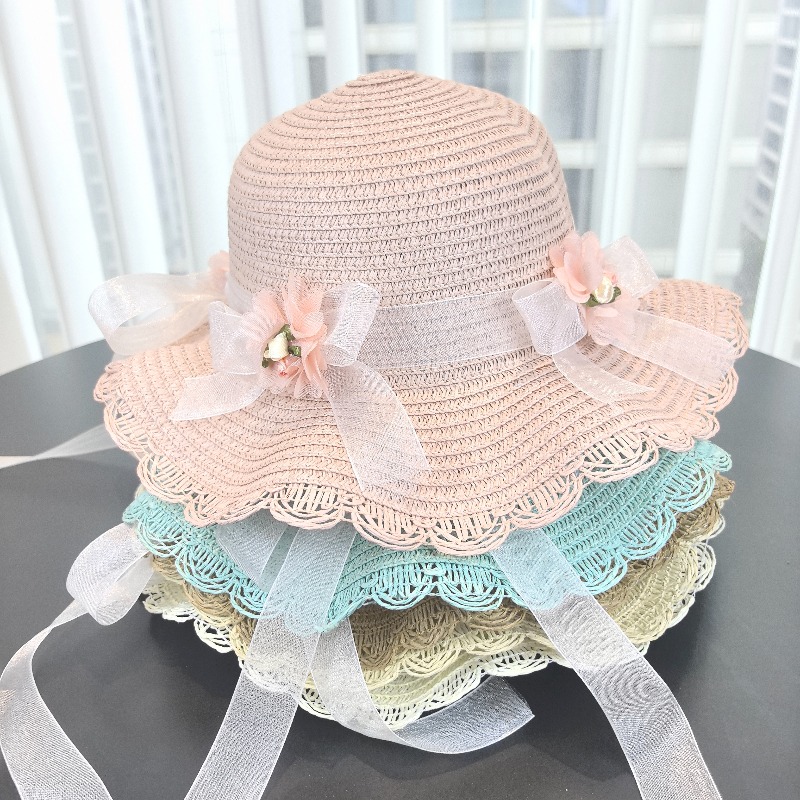 Kızlar 2 adet Hasır Şapka Düz  - Travel Accessories For 4 Year Old incelemesi ve fiyatı