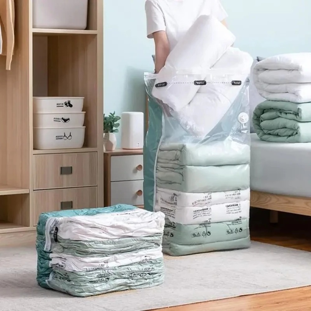 1 Adet Büyük Vakumlu Saklama T - Compression Bag Vacuum incelemesi ve fiyatı